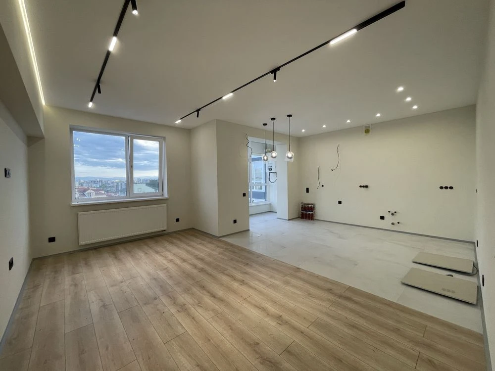 Sale of a two-level, two-room apartment with renovation in Knya