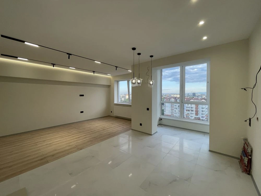Sale of a two-level, two-room apartment with renovation in Knya