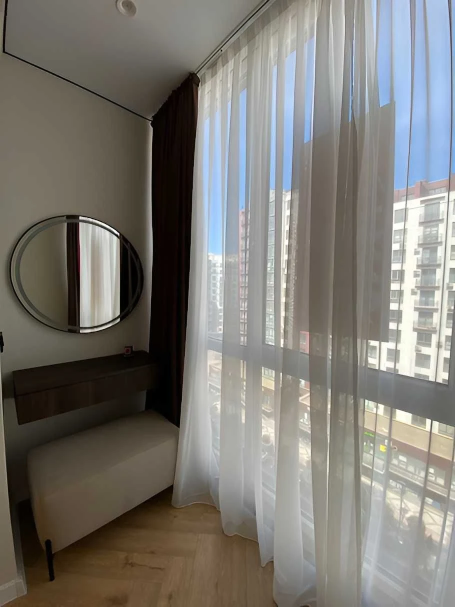 Sale of a 2-room apartment with renovation in a new residential complex