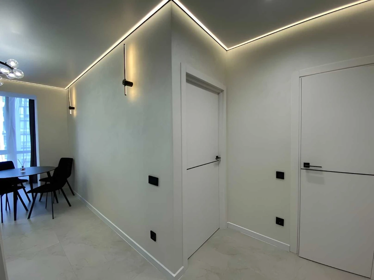 Sale of a 2-room apartment with renovation in a new residential complex