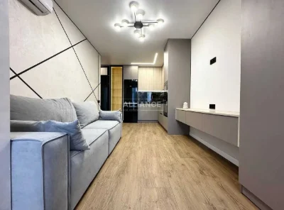 Велика 1км квартира в самому цетрі міста з меблями та технік