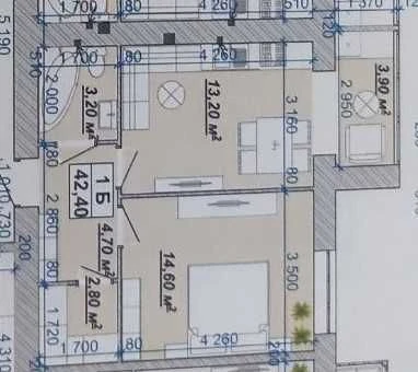 Продам 1к квартиру, Центр, р-н Княгинен(Галицька), 43м.кв.