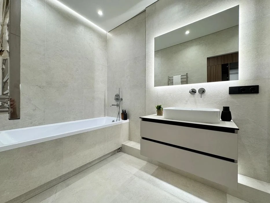 Elite one-room apartment with kitchen-living room in the city center