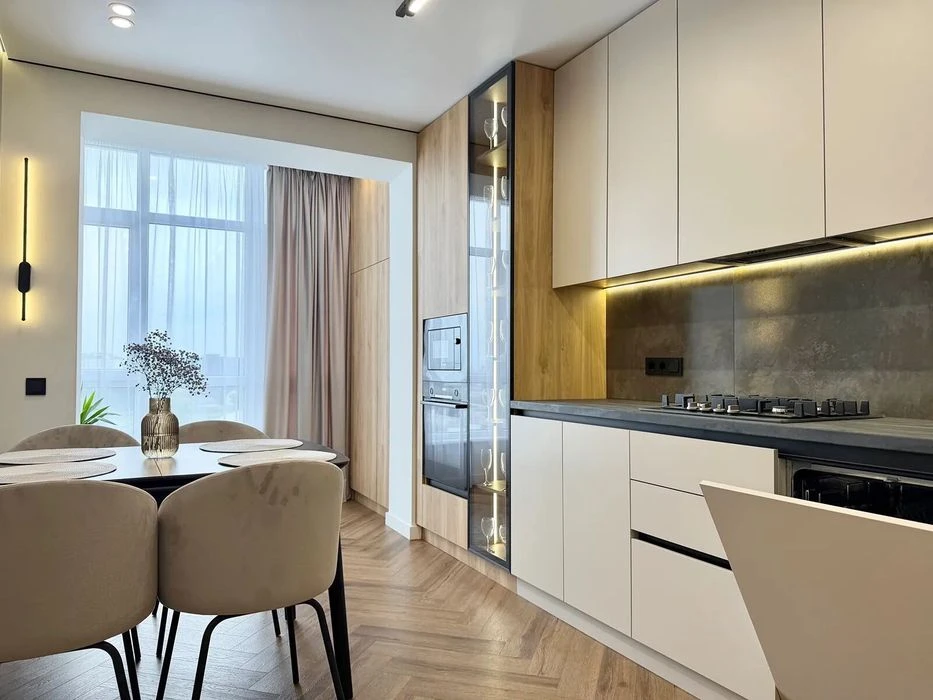 Center! 1 room apartment 45m2 fully equipped Vysochana gas is available