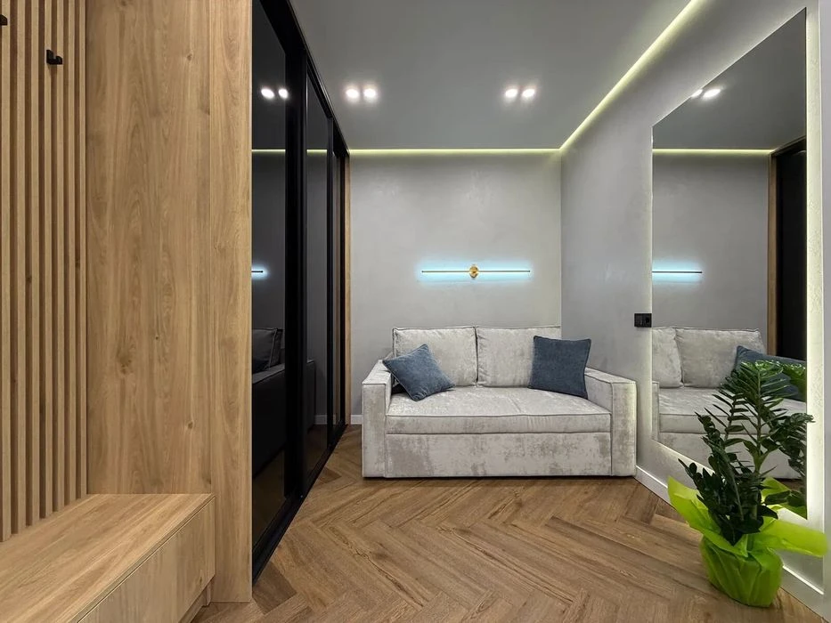 Center! 1 room apartment 45m2 fully equipped Vysochana gas is available