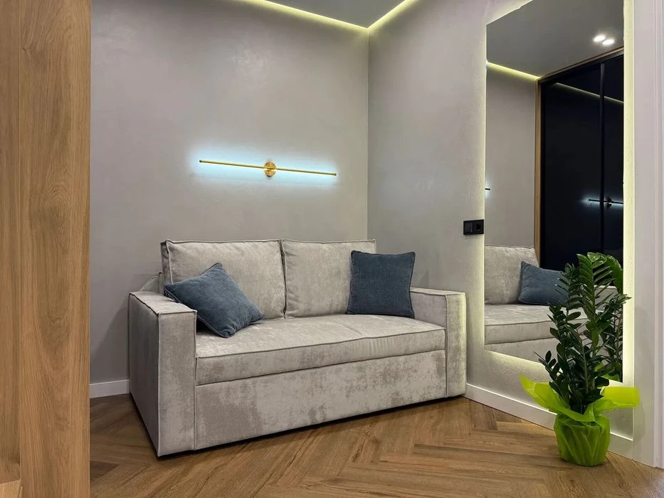Center! 1 room apartment 45m2 fully equipped Vysochana gas is available