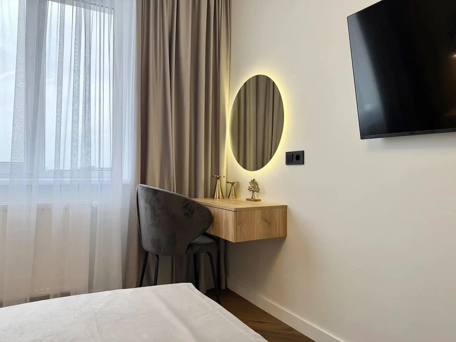Center! 1 room apartment 45m2 fully equipped Vysochana gas is available