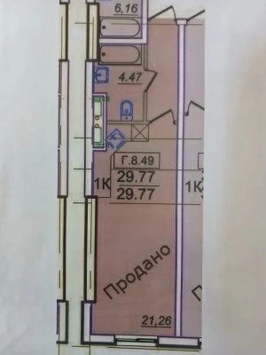 Квартира в ЖК Родос Генуэзская Аркадия