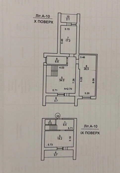 Продаж дворівневої 3кк в ЖК Рівʼєра на Намиві