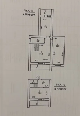Продаж дворівневої 3кк в ЖК Рівʼєра на Намиві