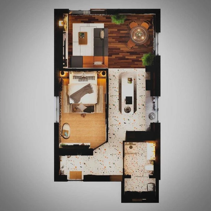 Продажа • 2к квартира • Центр | ул. Котельная • 58.3 м² • 2/