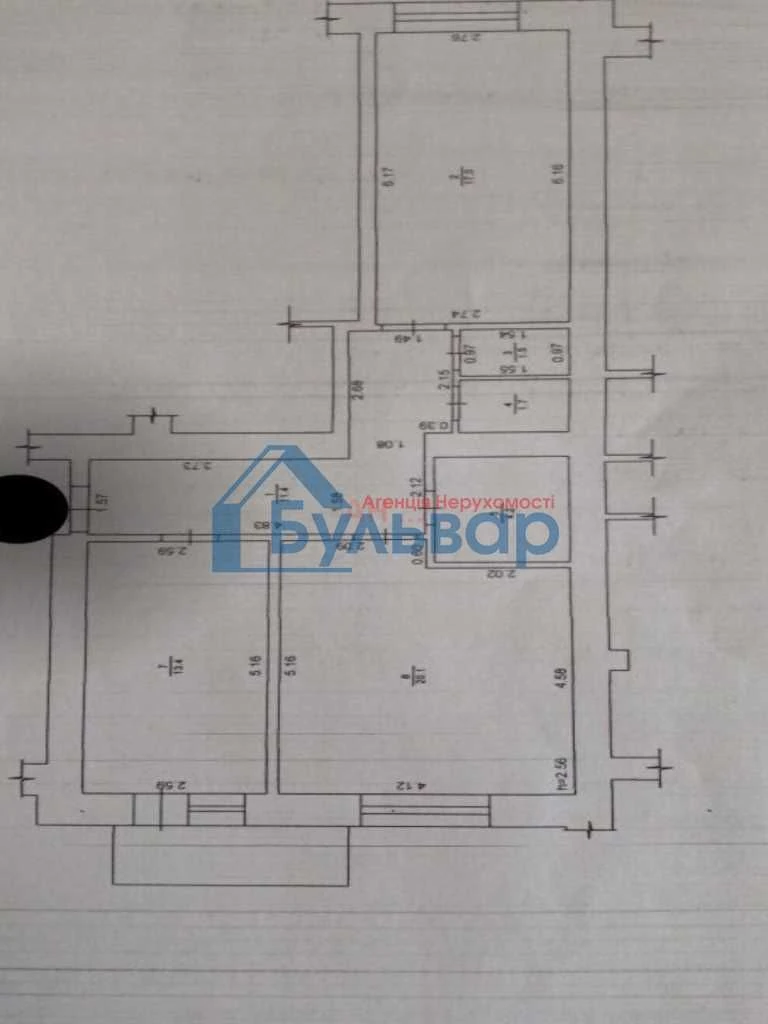 2к! квартира, НОВОБУДОВА, Поділ, 5/9 поверх, 70 м2, цегла, к