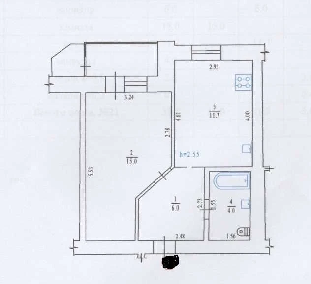 Ключі в АН. Новий будинок на Половках. Продаж 1-кімнатної з