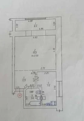 Продаж 1к квартири з великою лоджією і своїм підвальним прим