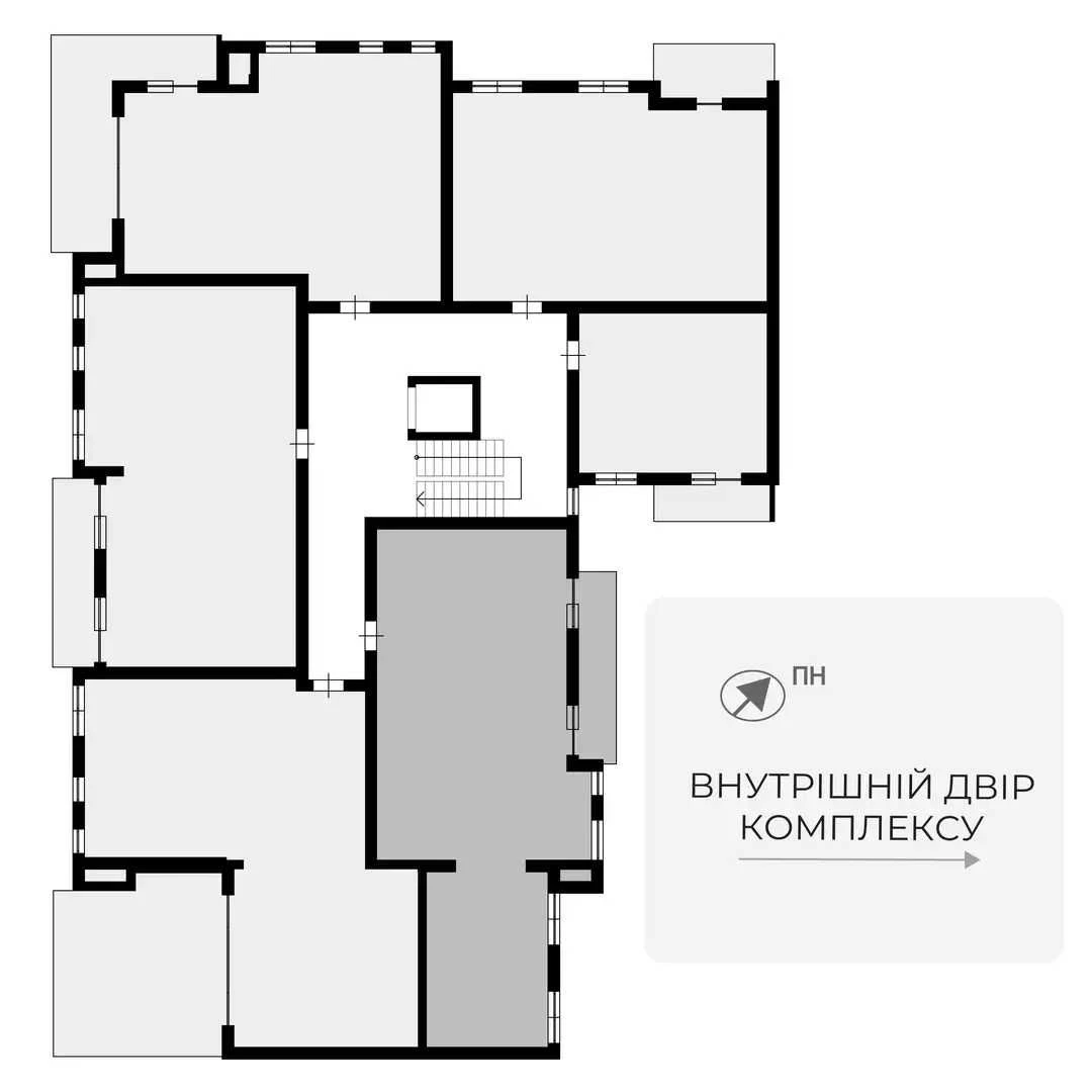 2-кімнатна квартира 105 м² з ремонтом | ЖК GRAND HILLS | БАМ