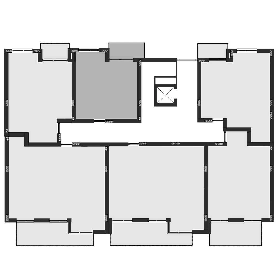 1-кімнатна квартира 39,1 м²  ЖК SHERWOOD  Клубний формат жит
