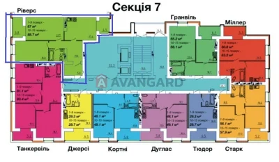 Продаж 2 кім квартири ЖК Графський 87м.кв