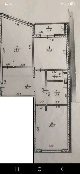 Продається 2 кім  новобудова 86 кв