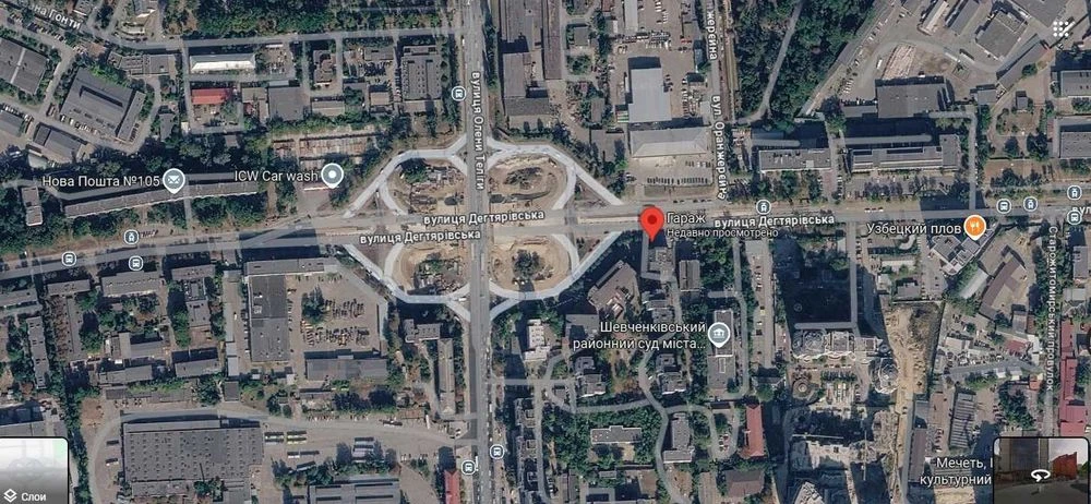 Гараж Шулявка Підземний цоколь житлового будинку 16м Дегтярі