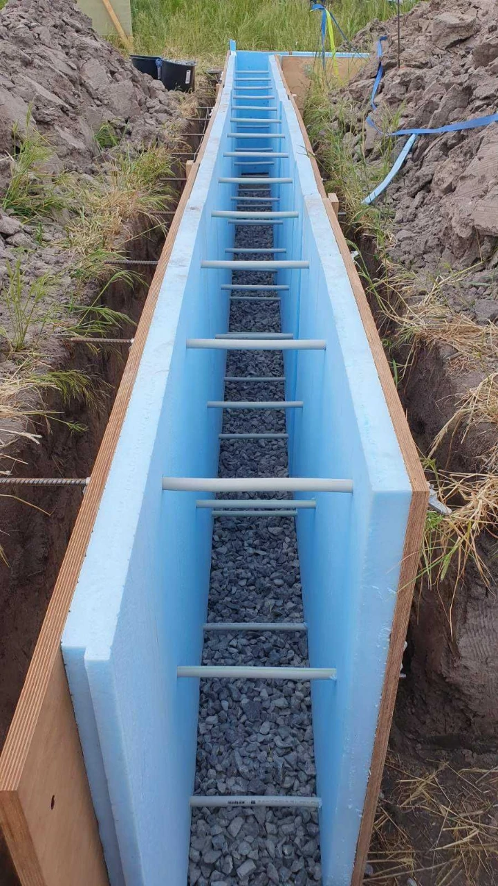 Дім в сучасному стилі A-frame, домокомплект на 100 кв.м. з ф