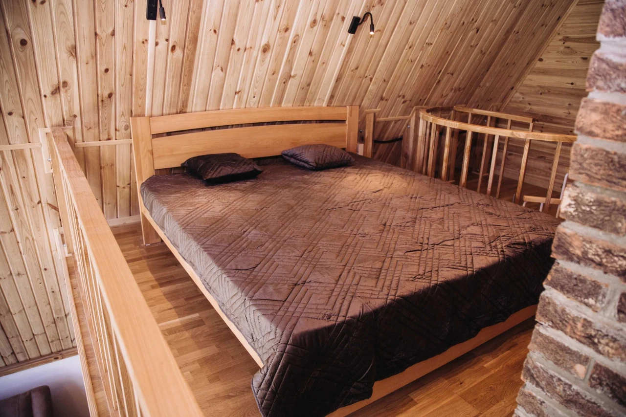 Дім в сучасному стилі A-frame, домокомплект на 100 кв.м. з ф