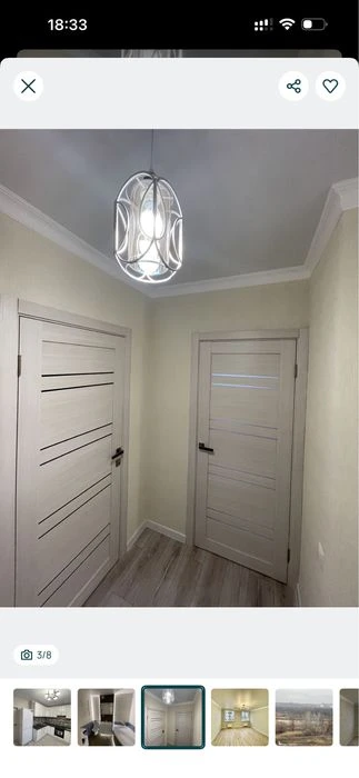 2-room apartment with the best renovation in the residential complex "Ptichka" | 60 m² | all