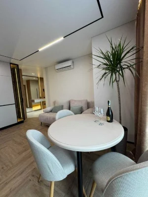 For sale fully furnished 1-room apartment in the central area