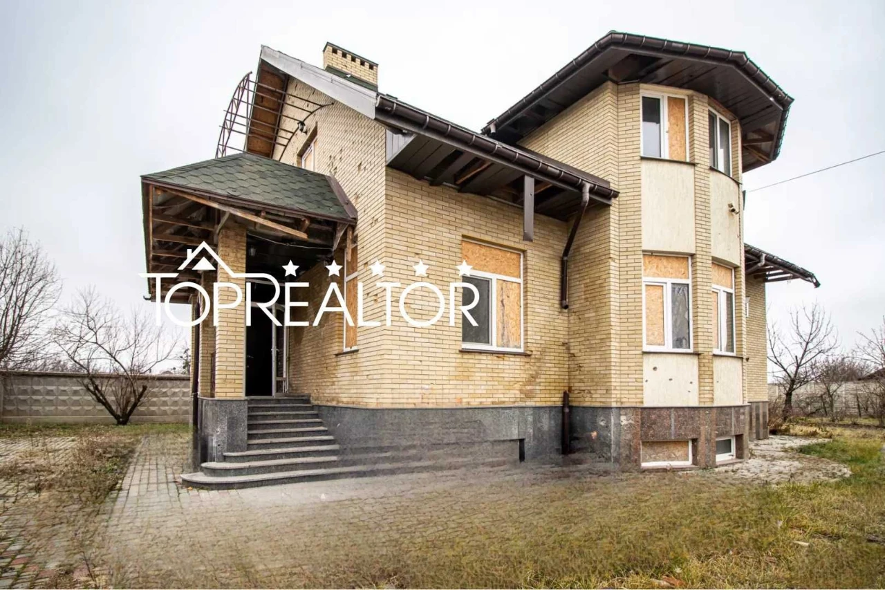 ‼️Продаж 3-поверх. будинку з пошкодженнями після обстрілу |