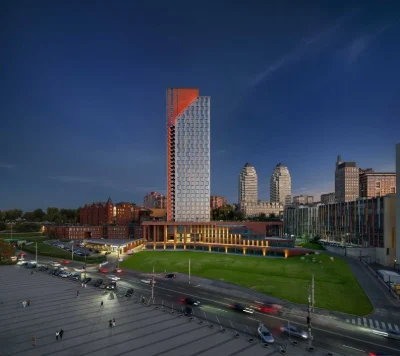 Residential complex Mayak 54 m² Mayak. Park Shevchenko Naberezhnaya Festivalny N