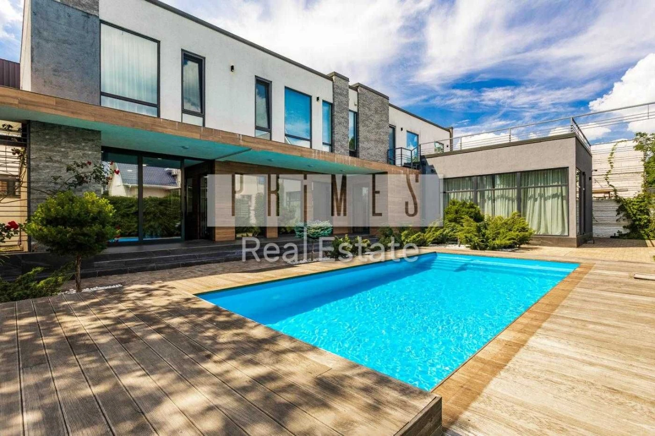 Продаж сучасного будинку 350 м² з басейном, Нивки, Сирець,