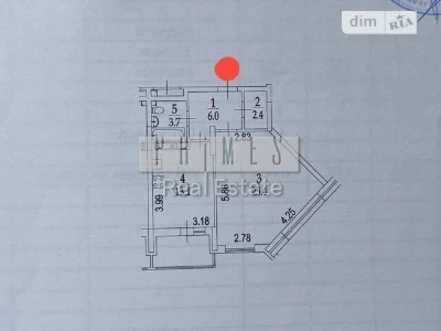 Sale of 1-room apartment 55 sq. m. on Mykilsko-Slobidska Street 10