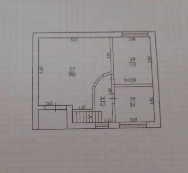 Продам двоповерховий будинок в Краснопіллі.