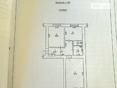 Продаж 2к квартири 51.9 кв. м на вул. Генерала Алмазова 1 •