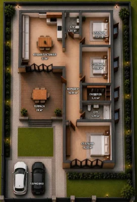 START SALE Stylish house in Chervony Khutor Tairovo! A total of two