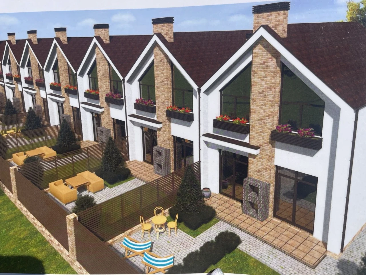 I will sell a new townhouse