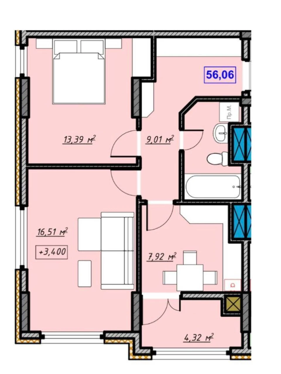 Apartment for sale Pasichna