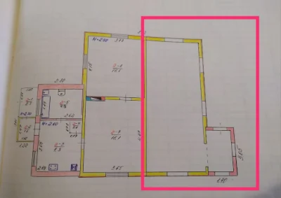 Part of the house is for demolition