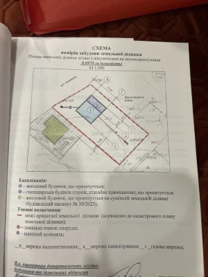 Продам земельну ділянку під забудову район Крошня.