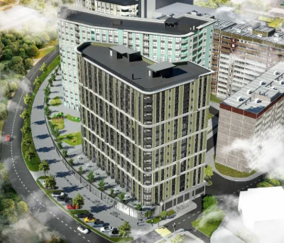 Квартира 35,33 м2 у новому ЖК Акварелі на Пасічній за найвиг