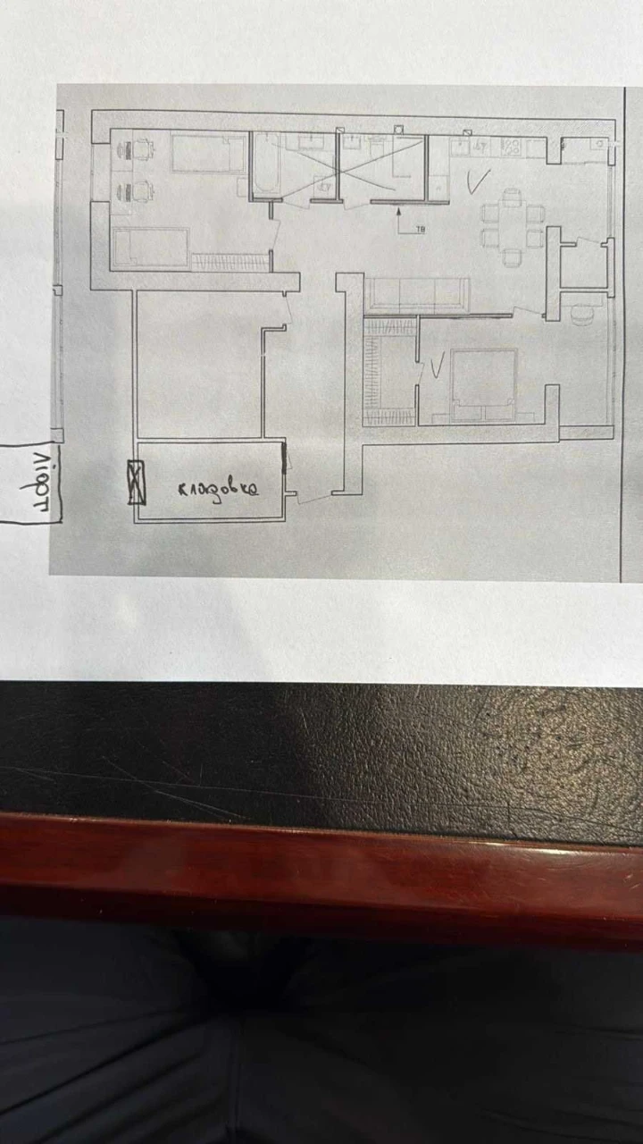 ID 39736 | 2к Виставка | ЖК «Олімпійський-6» | 78 м² | 2/10