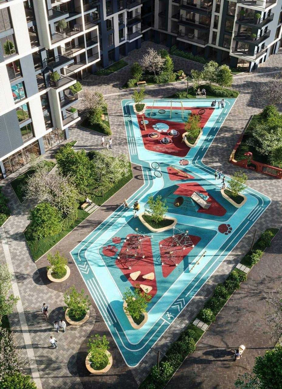 Однокімнатна квартира біля парку та річки