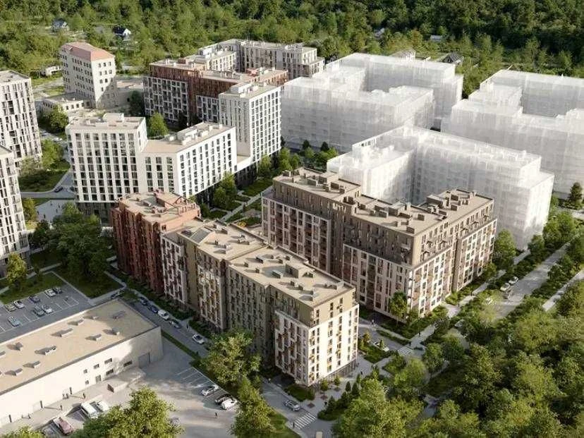 Продається простора двокімнатна квартира площею 90,6 м² у ЖК