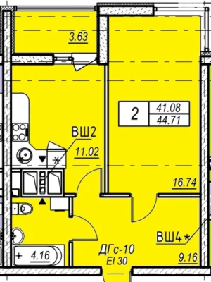 Продаж Квартира Сахалінчик