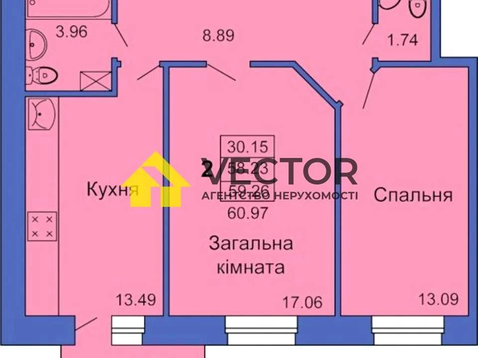 Квартира. Полтава, Павленківська пл.