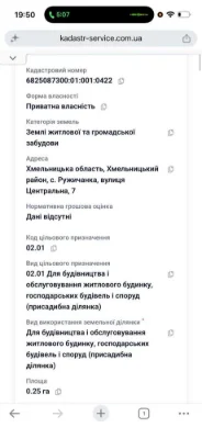 Продаж ділянки 25 соток