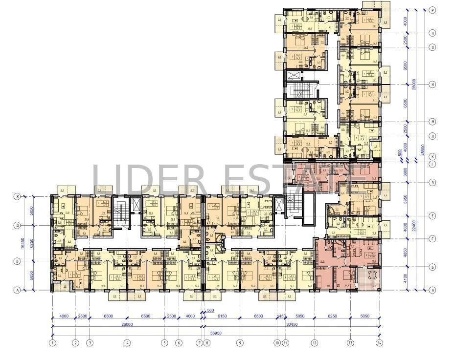 Продаж 2-к квартири 76.6м², 1/7, ЖК 44 Avenue, Ужгород | Цен