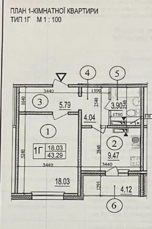 46000 Sale 1 room 43 sq m Residential complex Patriotika. Kodatskaya Fortress, b.