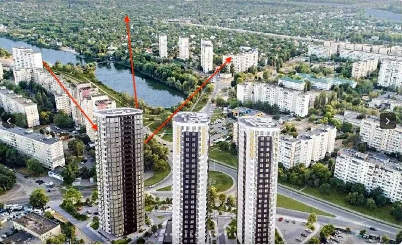 Без комісії! Продаж від власника. Видова 1-к квартира 43 м²