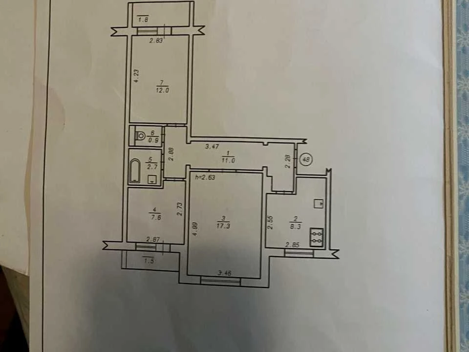 Квартира. Хмельницький, Хмельницького вул.