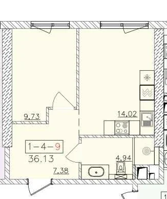 Без комісії / Продам 64 Жемчужина /Краснова Кадорр /Розтермі